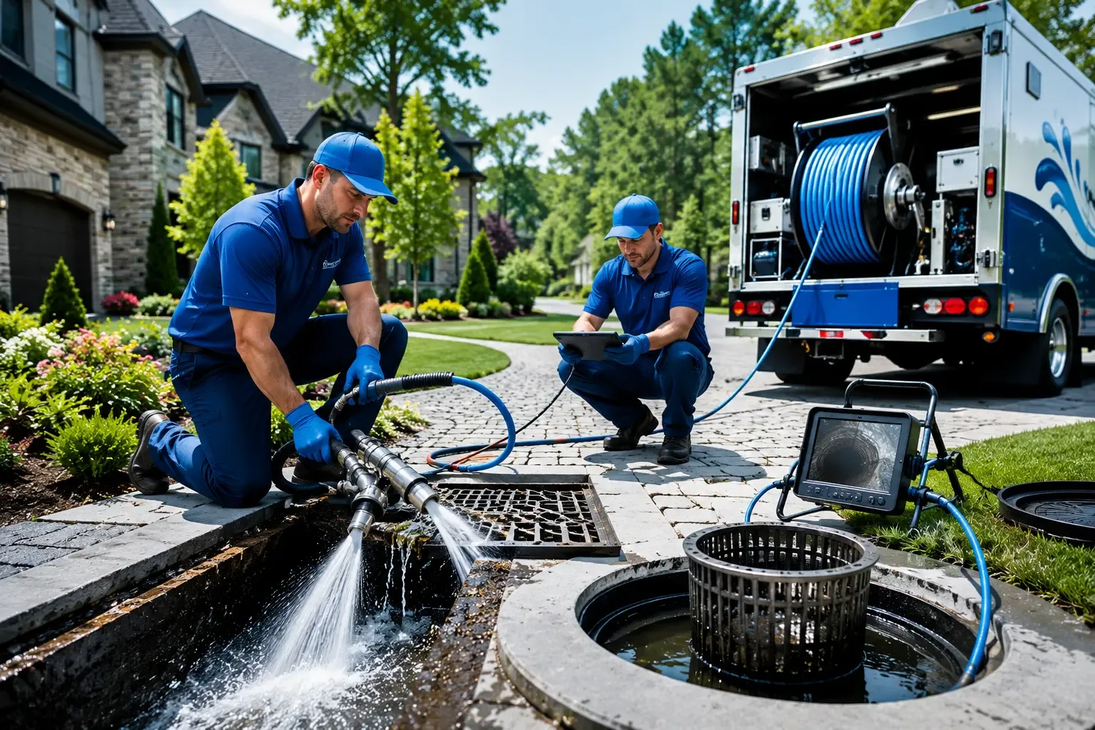 Local outdoor drain cleaning professionals in Deerfield, IL